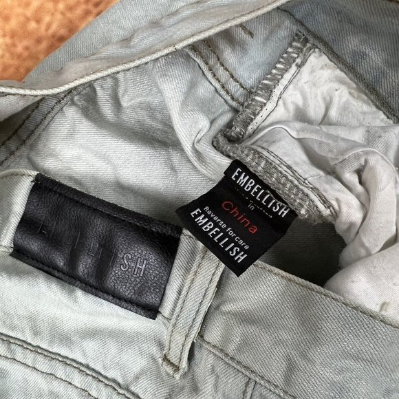 EMBELLISH NYC Jeans Size 30 Mens Distressed Denim W9 Aventador Skinny Fit - Picture 7 of 10